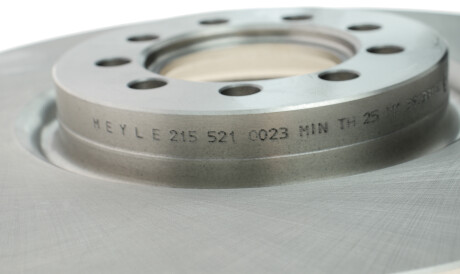 Фото 3 - Тормозной диск MEYLE 215 521 0023 (2155210023)