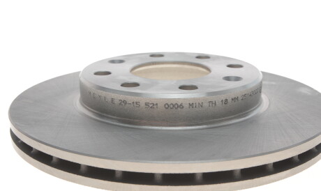 Фото 2 - Тормозной диск MEYLE 29-15 521 0006 (29155210006)