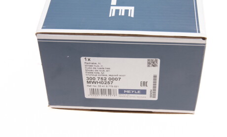 Фото 8 - Ступиця MEYLE 300 752 0007 (3007520007)