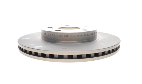 Фото 3 - Гальмівний диск MEYLE 30-15 521 0061 (30155210061)