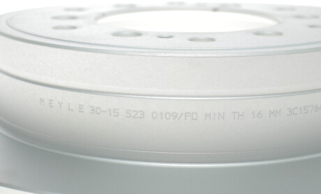 Фото 4 - Тормозной диск MEYLE 30-15 523 0109/PD (30155230109PD)