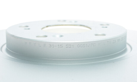 Фото 4 - Гальмівний диск MEYLE 31-15 521 0051/PD (31155210051PD)