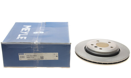 Фото 2 - Тормозной диск MEYLE 315 523 0043 (3155230043)