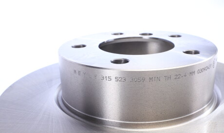 Фото 3 - Гальмівний диск MEYLE 315 523 3059