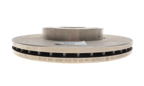 Фото 3 - Тормозной диск MEYLE 35-15 521 0038 (35155210038)