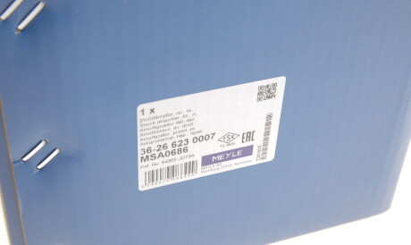 Фото 2 - Стійка амортизатору (амортизатор) MEYLE 36-26 623 0007 (36266230007)