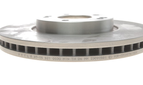 Фото 3 - Тормозной диск MEYLE 37-15 521 0030 (37155210030)