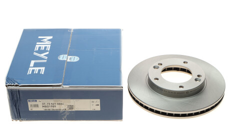 Фото 2 - Гальмівний диск MEYLE 37-15 521 0034 (37155210034)