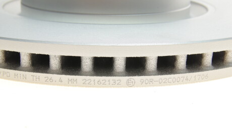 Фото 3 - Гальмівний диск MEYLE 37-15 521 0036/PD (37155210036PD)