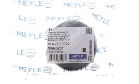 Фото 2 - Автозапчастина MEYLE 5147100027