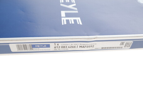 Фото 3 - Повітряний фільтр MEYLE 612 083 4266 (6120834266)