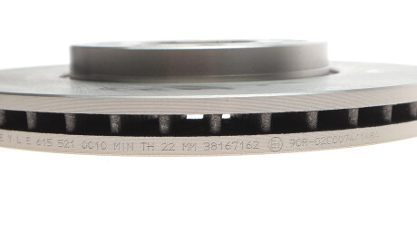 Фото 4 - Гальмівний диск MEYLE 615 521 0010 (6155210010)