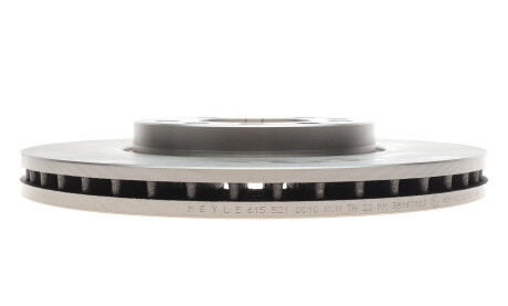 Фото 5 - Гальмівний диск MEYLE 615 521 0010 (6155210010)