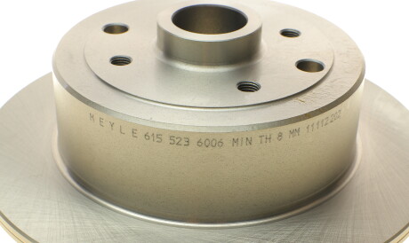 Фото 3 - Тормозной диск MEYLE 615 523 6006 (6155236006)