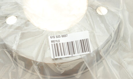 Фото 3 - Гальмівний диск MEYLE 615 523 6037 (6155236037)