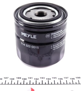 Фото 2 - Масляный фильтр MEYLE 714 322 0015 (7143220015)