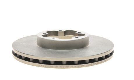 Фото 3 - Тормозной диск MEYLE 715 521 7042 (7155217042)