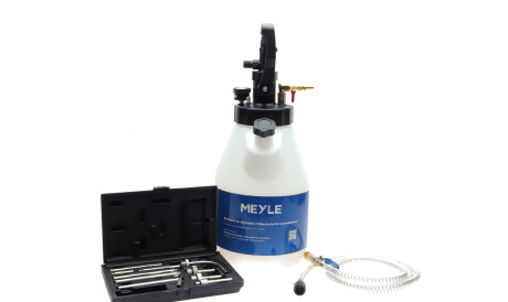 Пристрій заправки трансмісійної оливи (12.5L) (+адаптери) (ручне керування) - MEYLE 999 990 1000/S