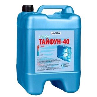 Антифриз Тосол Тайфун-40 Premix -20°C синий, 10л - МФК 4820250120367