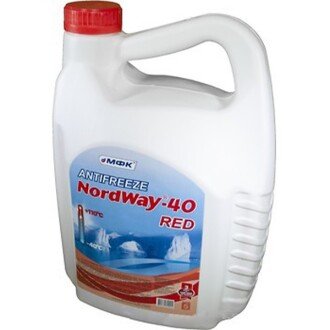 Антифриз NordWay-40 Red -40°C червоний, 5л - МФК 4820250120428