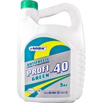 Антифриз Profi-40 Green Premix -30°C зеленый, 5л - МФК 4820250120787