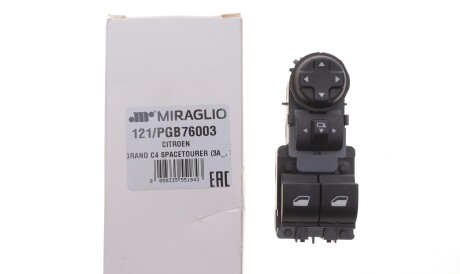 Фото 2 - Автозапчасть MIRAGLIO 121/PGB76003