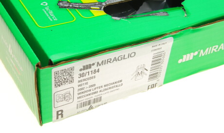 Фото 2 - Склопідйомник MIRAGLIO 30/1184