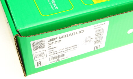 Фото 2 - Стеклоподъемник MIRAGLIO 30/1212 (301212)