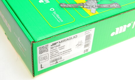 Фото 2 - Стеклоподъемник MIRAGLIO 30/1549 (301549)