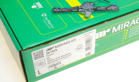 Фото 2 - Склопідйомник MIRAGLIO 30/1829 (301829)