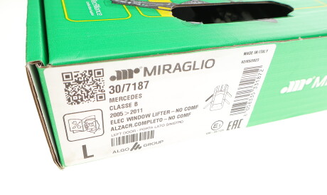 Фото 2 - Стеклоподъемник MIRAGLIO 30/7187