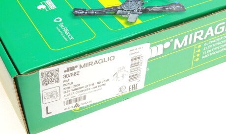 Фото 2 - Стеклоподъемник MIRAGLIO 30/882 (30882)