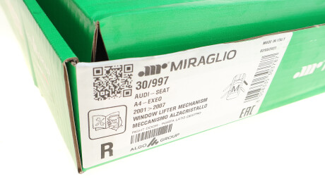 Фото 2 - Стеклоподъемник MIRAGLIO 30/997 (30997)