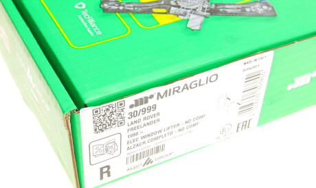 Фото 2 - Стеклоподъемник MIRAGLIO 30/999 (30999)