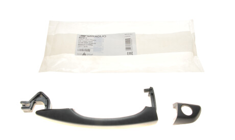 Ручка дверей задн/передн Лів (чорн) DS DS 5 CITROEN JUMPY III, SPACETOURER OPEL VIVARO C, ZAFIRA LIFE PEUGEOT 508 I, 508/KOMBI, EXPERT, PARTNER/MINIVAN, TRAVELLER 1.2-Electric 11.10- - MIRAGLIO 80/911