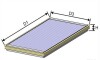 Фильтр, воздух во внутренном пространстве - (1808601, 1808604, 6447JG) MISFAT HB108 (фото 1)