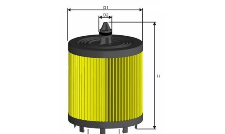 Масляный фильтр - MISFAT L024