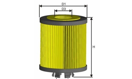 Масляный фильтр - MISFAT L115