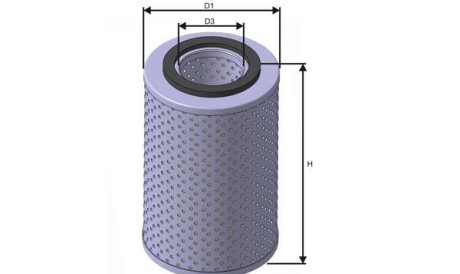 Масляный фильтр - MISFAT L555