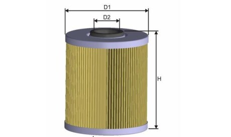 Масляный фильтр - MISFAT L587