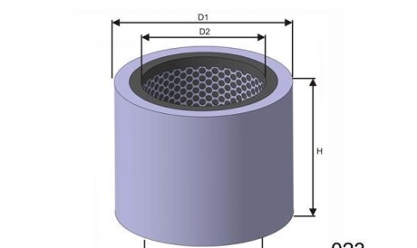 Воздушный фильтр - MISFAT R065