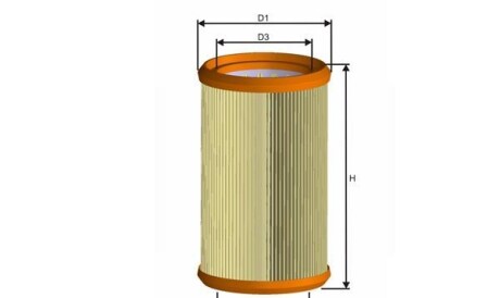 Воздушный фильтр - MISFAT R403