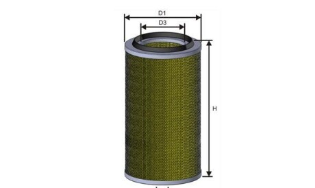 Воздушный фильтр - MISFAT R905