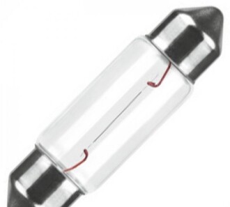 Лампа розжарювання C5W 12V (1 шт.) - MITSUBISHI MF820513
