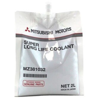 Антифриз-концентрат Super Long Life Coolant Concentrate -80°C зеленый, 2л - MITSUBISHI MZ381032