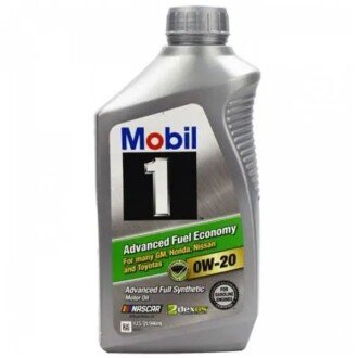 Моторна олива 1 Fully Synthetic 0W-20, 0,946 л - MOBIL 112600