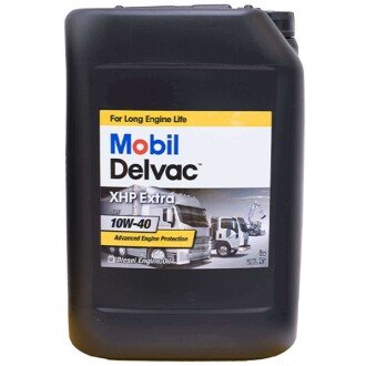 Моторное масло Delvac XHP Extra 10W-40, 20 л (152712) - (0520048A40, 0520048BA0, 05200484A0) MOBIL 121737