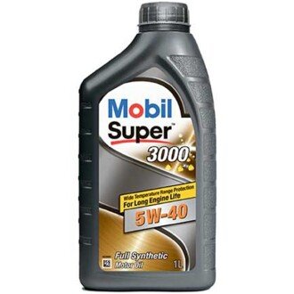 Моторна олива Super 3000 X1 5W-40, 1 л (152567/152060/411026) - MOBIL 150012