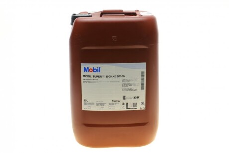 Моторна олива Super 3000 XE 5W-30, 20 л - (990R021E72B004, 990R021E72B001, 83212465849) MOBIL 150941 (фото 1)