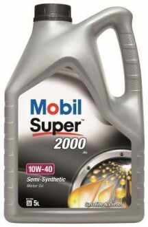 Моторна олива SUPER 2000 X1 10W-40 - MOBIL 151187